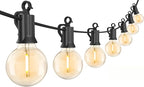 Outdoor String Lights, 30ft Warm White Waterproof LED