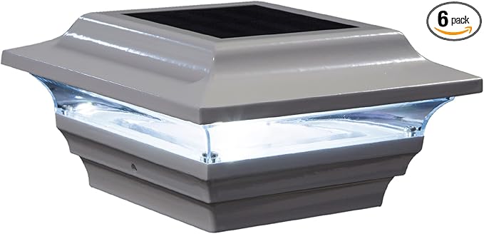 Solar Post Cap Lights, Waterproof LED