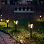 Garden Solar Lantern Set 8-Pack, Decorative Patio Lighting