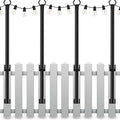 5ft Fairy String Lights, Waterproof Porch