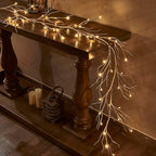 Christmas Porch String Lights, 6ft 48 LED Waterproof