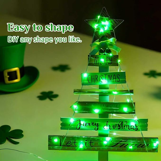Christmas Fairy Lights 6-Pack, 16ft 50 LED Battery Twinkle Lights