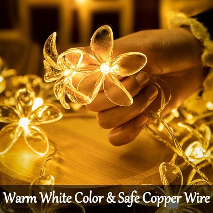Outdoor String Lights, 84ft Waterproof LED