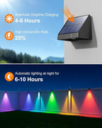Solar Step Lights 12-Pack, Waterproof Stair LED