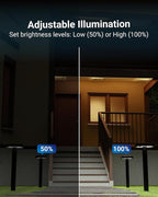 Cool White Solar Pathway Lights 4-Pack, Yard LED