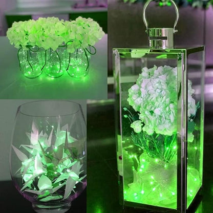 12-Pack Outdoor String Lights, 7ft Waterproof LED