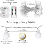 4ft String Lights for Backyard, Waterproof LED