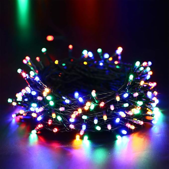 Christmas String Lights, 72ft 200 LED Waterproof Twinkle Lights