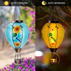 Charming Dragonfly Solar Lanterns for Porch, Waterproof LED