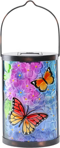 Butterfly Solar Lantern Set, Decorative Patio Lighting