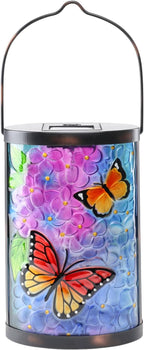 Butterfly Solar Lantern Set, Decorative Patio Lighting