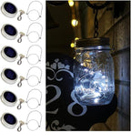 Christmas Porch String Lights 6-Pack, 20 LED Waterproof
