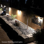 Warm White Solar Gutter Lights, Outdoor LED