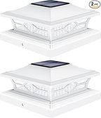 Bright Solar Post Cap Lights for Deck, LED