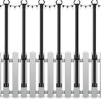 6-Pack Outdoor String Lights, 5ft Waterproof
