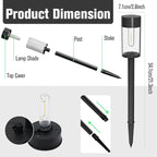 Solar Pathway Lights 8-Pack, Garden LED