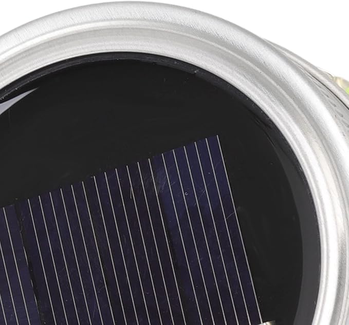 Solar Mason Jar Lid, 20 LED 6.6 Feet Waterproof Fairy Star Firefly Jar Cap String Lights Cap for Mason Jar Patio Garden Wedding Lantern