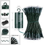 200 LED Christmas Fairy Lights, 8-Mode Waterproof