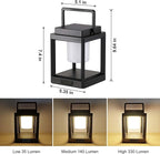 Garden Solar Hanging Lanterns, Charming Garden Decor