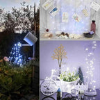 2-Pack Christmas String Lights, 39ft 100 LED Waterproof Twinkle Lights
