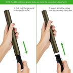 Solar Walkway Path Lights, Waterproof
