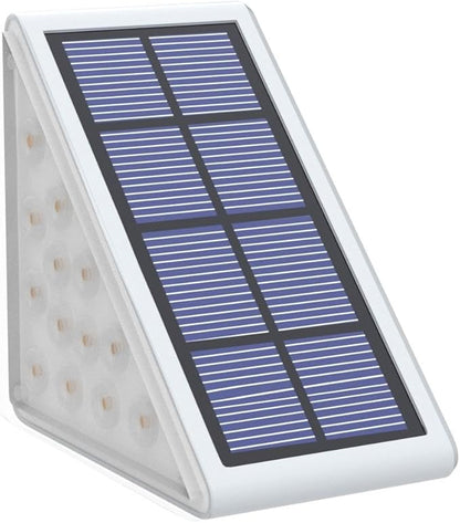 NIORSUN Outdoor Step Lights,8 Pack Warm White Solar Step Lights Waterproof IP67 Auto On Off,Solar Lights for Steps,Stair,Patio,Yard,Porch,Front Door,Sidewalk,Deck Decor