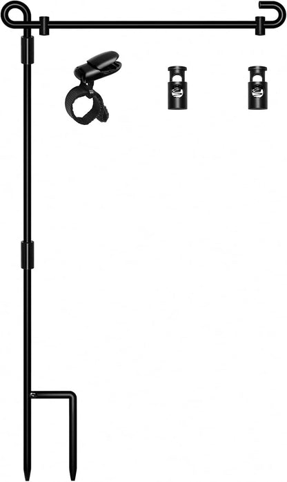Solar Flagpole Lamp, Auto On/Off