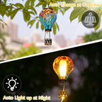 Courtyard Solar Patio Lanterns, Decorative Waterproof LED