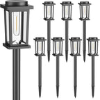 8-Pack Solar Landscape Lights for Yard