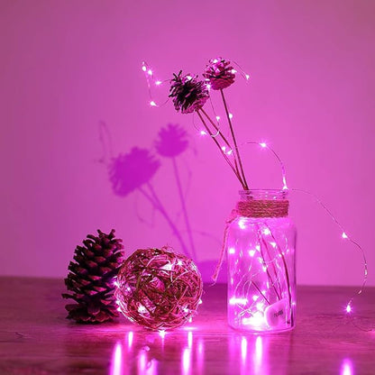 6-Pack Christmas String Lights, 3ft Waterproof Twinkle Lights