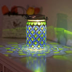 Mosaic Solar Lantern Set, Charming Outdoor Lighting