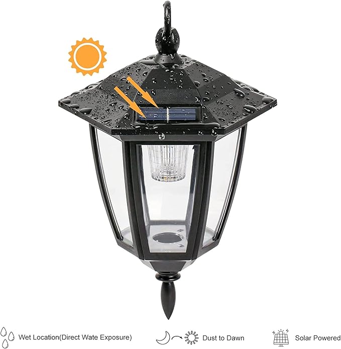 Solar Path Lights, Outdoor Garden LED