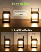 Solar Garden Lanterns, Outdoor Hanging LED Decor