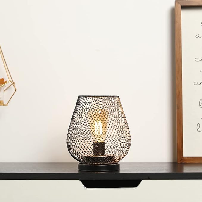 Hanging Solar Lantern Set, Rustic Patio Lighting