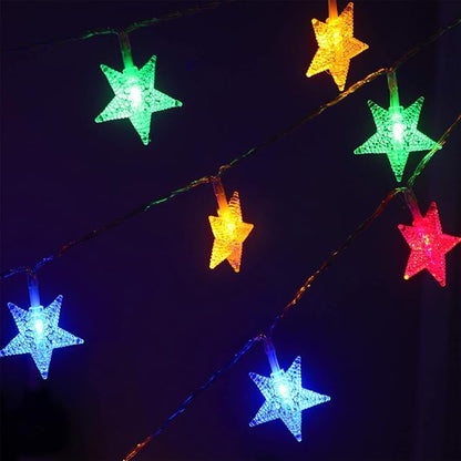 Christmas Porch String Lights, 4ft 50 LED Waterproof