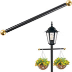 Gold Solar Fence Post Caps, Patio LED