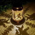 Solar Bigfoot Lanterns, Backyard Hanging LED Decor