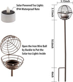 Solar Walkway Path Lights 4-Pack, Waterproof