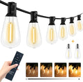 G40 Globe Patio Lights, 120ft LED Bulbs