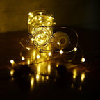 Wine Bottle Cork Fairy Lights 10-Pack, Solar LED