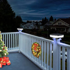 Solar Post Cap Lights, Waterproof LED