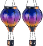 Courtyard Solar Lantern Set, Rustic Outdoor Lighting
