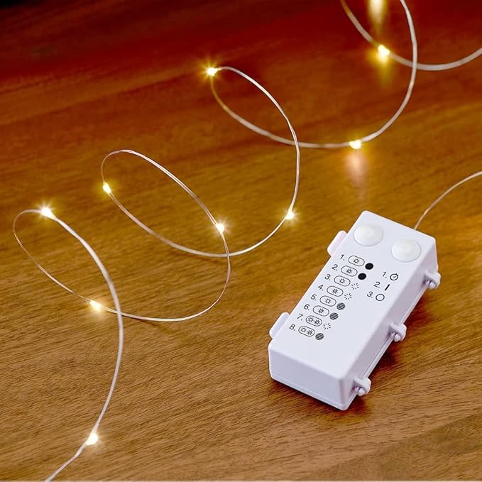 Warm White Backyard String Lights, Weatherproof LED