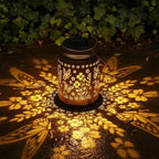 Butterfly Solar Lantern Set, Charming Porch Lighting