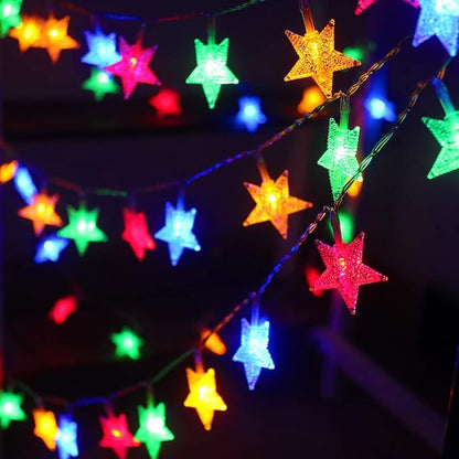 Christmas Porch String Lights, 4ft 50 LED Waterproof
