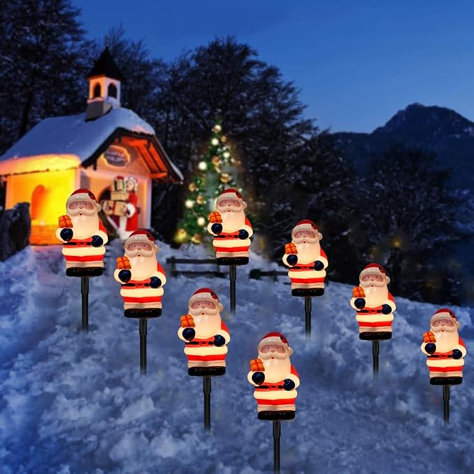 Solar Path Lights, Outdoor Walkway LED