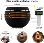 Backyard Solar Garden Lanterns, Decorative Waterproof LED