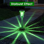 10-Pack Solar Landscape Lights for Driveway