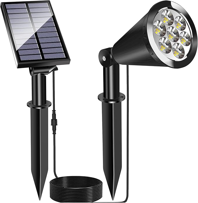 Solar Spotlights, Waterproof Landscape LED