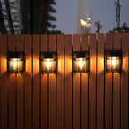12-Pack Solar Gutter Lights, Outdoor LED